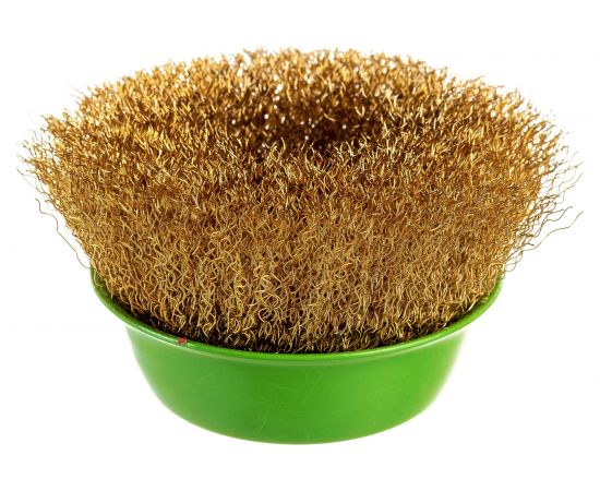 Щетка для УШМ проволочная чашка (М14; 100 мм) Дело Техники 274500 – изображение 2