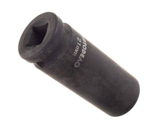 Головка торцевая ударная 21 мм, DR1/2"", L-78 мм АвтоDело 40021 13821 – изображение 2