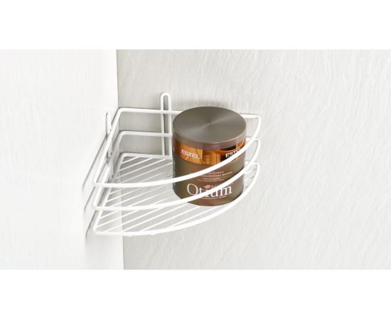 Угловая полка FIXSEN одноэтажная, белая FX-710W-1 – изображение 2