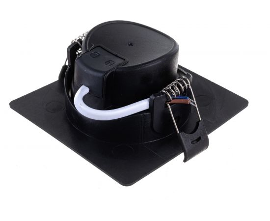 Светодиодный светильник ЭРА KL LED 21A-5 4K BK квадр поворотн. LED SMD 5W 4000K, Б0039688 – изображение 2