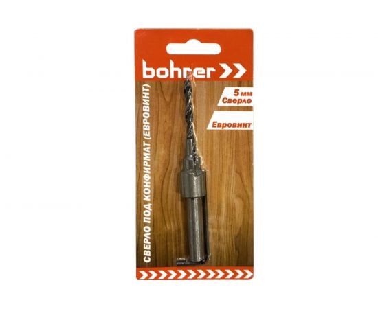 Сверло под конфирмат по дереву Евровинт (7х70 мм) BOHRER 31710770 – изображение 2