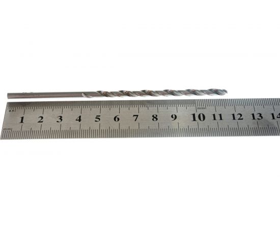 Сверло по металлу шлифованное удлиненное HSS-G DIN 340 (10 шт; 4x78х119 мм) D.BOR 440040003D – изображение 2