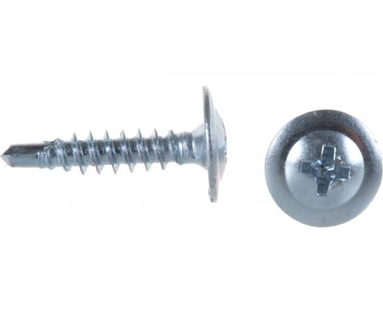 Саморез с прессшайбой Метизный двор сверло 4,2x19, 15 шт. 4607173901132 – изображение 2