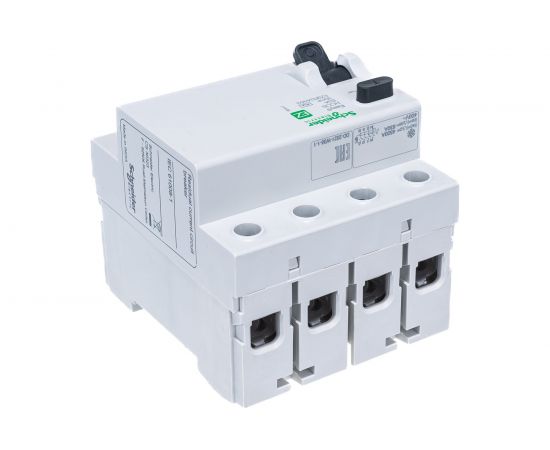 Выключатель дифференциального тока Schneider Electric 4п 63А 30мА тип AC EASY 9 SchE EZ9R34463 – изображение 3