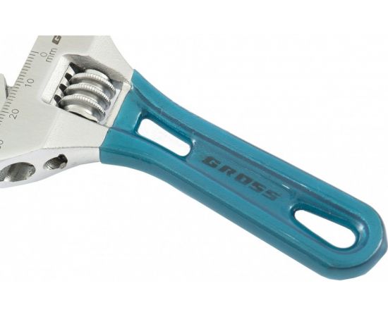 Разводной ключ 120мм, CrV, укороченная ручка GROSS 15564 – изображение 3