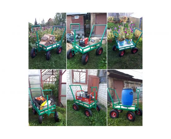 Тележка не откидная SADOVODCART САДОВОД SAD44102 – изображение 3