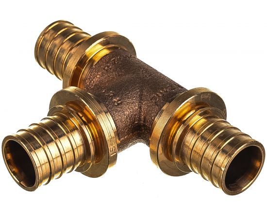 Равнопроходной тройник Rehau 20 20 20 бронза RX 13777261001 – изображение 3