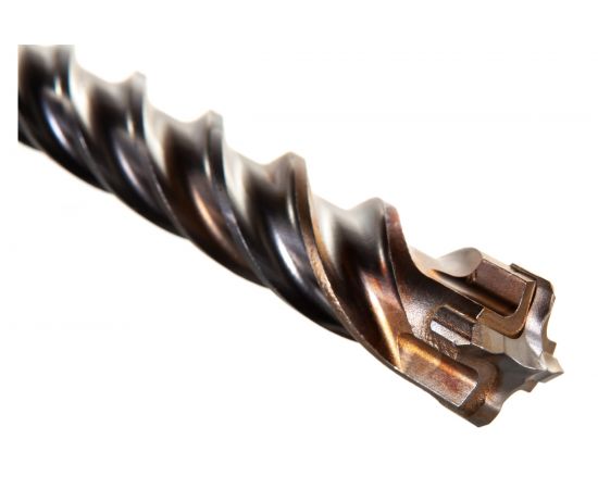 Бур ZENTRO 4-cutting (28x250/370 мм; SDS-max) D.BOR 4915 – изображение 3