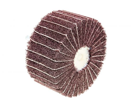 Круг лепестковый комбинированный с оправкой (80х40 мм) ПРАКТИКА 649-158 – изображение 3