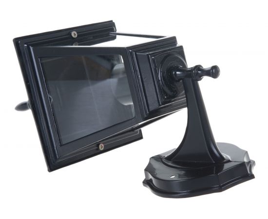 Садово-парковый светильник, четырехгранный на стену вверх 60W E27 230V, черный Feron 4101 11014 – изображение 4