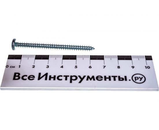 Шуруп с полукруглой головкой КРЕП-КОМП DIN7981 4,8х60 180шт шп4860ф – изображение 4