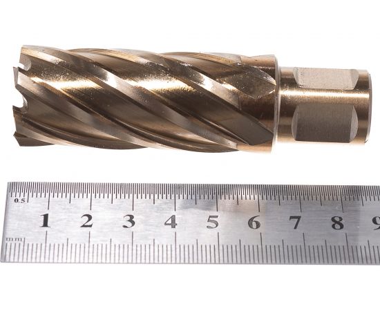 Сверло корончатое (25х55 мм; Weldon 19) Karnasch 20.1270U-025 – изображение 4