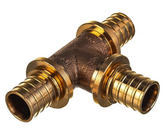 Равнопроходной тройник Rehau 20 20 20 бронза RX 13777261001 – изображение 4