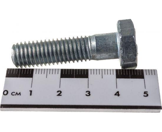 Болт Метиз-Эксперт М10х40 5.8 Оц DIN 933 уп. 160 шт. 00-00009109 – изображение 4