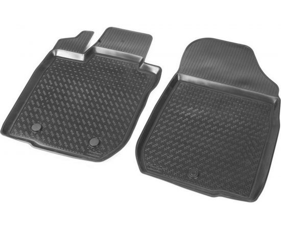 Передние коврики в салон автомобиля Rival для Lada Largus фургон, универсал (2 места) 2012-2021 2021-н.в., полиуретан, с крепежом, 2 шт., 16003003 – изображение 5