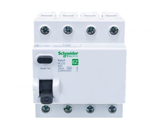 Выключатель дифференциального тока Schneider Electric 4п 63А 30мА тип AC EASY 9 SchE EZ9R34463 – изображение 5