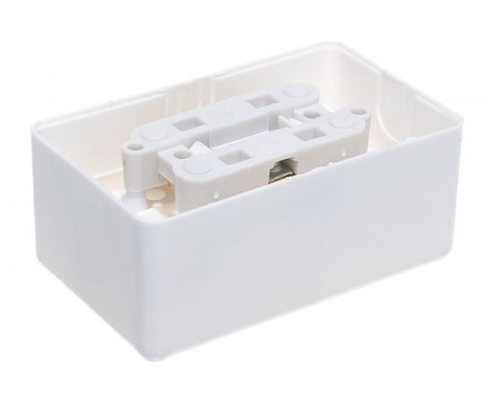 Розетка duwi о/п 2-местная с з/к серия Basis, белый 26403 3 – изображение 6