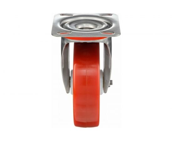 Колесо с нержавеющей вращающейся опорой, пластиной крепления и передним тормозом (125 мм; 220 кг; INOX) Tellure rota 606703 – изображение 6