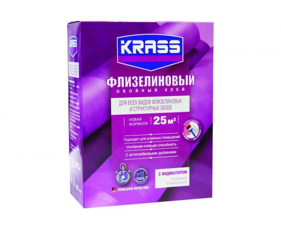 Флизелиновый клей для обоев KRASS 200 г 90002579175 
