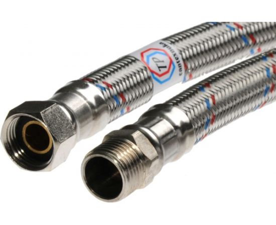 Подводка для воды TР-сантехника Гигант, нержавеющая сталь, 60 см, в/н 1 26464 