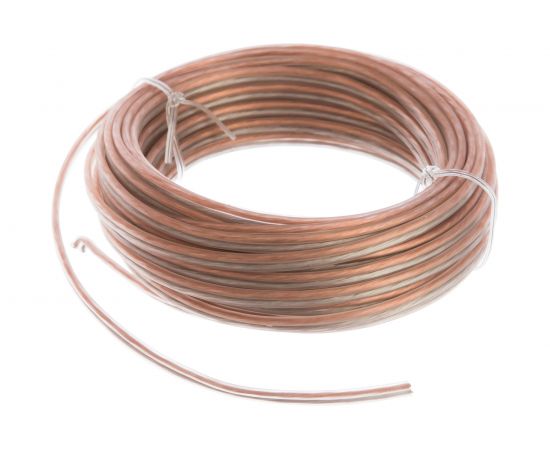 Акустический кабель REXANT 2х0,75 кв.мм прозрачный SILICON 01-6304-10 