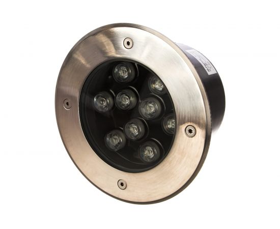 Светодиодный тротуарный грунтовый светильник 9W RGB 230V IP67 Feron SP4113 32020 