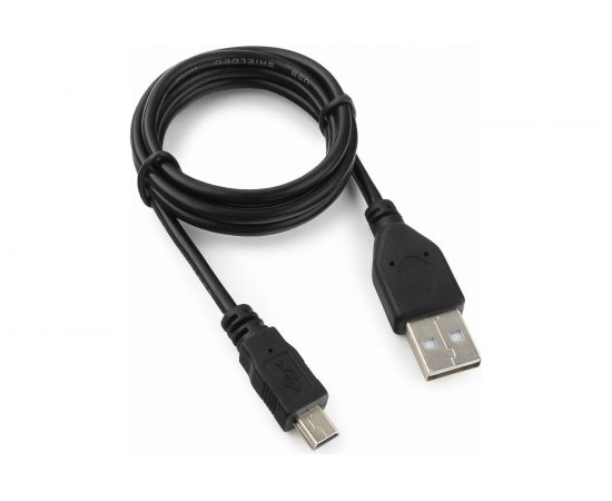Кабель USB 2.0 Гарнизон GCC-USB2-AM5P-1M, AM/miniBM 5P, 1м, пакет 
