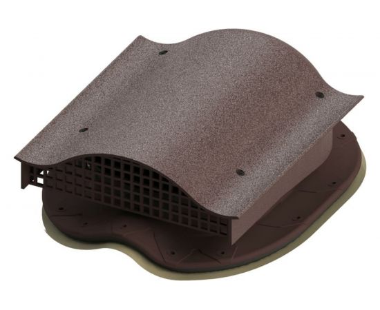 Кровельный аэратор Татполимер ТР-88/S коричневый 29291 