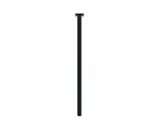 Ножка Tech-Krep D30х800 круглая, нерегулируемая, черная - накладка 151243 