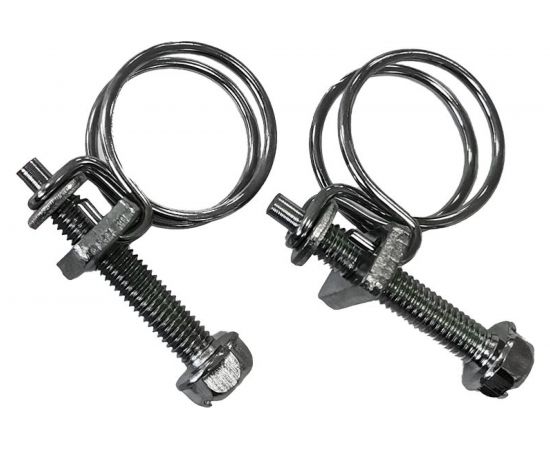Двойной стальной хомут Boutte 12 мм, 2 шт. 0201495 
