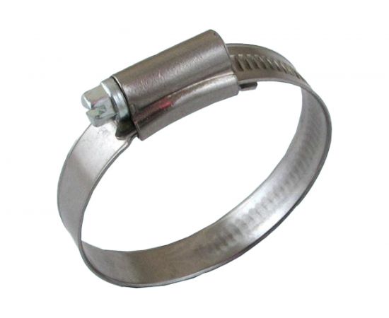 Червячный хомут CNIC 22-32/ 12.7 мм, W4 нержавеющая сталь, усиленный BS5315 67-2D2232 52567 