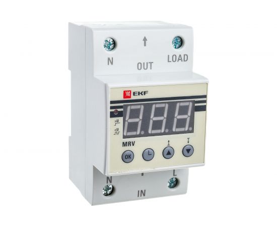 Реле напряжения EKF с дисплеем MRV 50A PROxima SQMRV-50A 