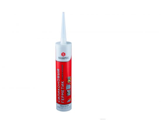 Герметик силиконовый белый SAMGRUPP 230 мл 16092 