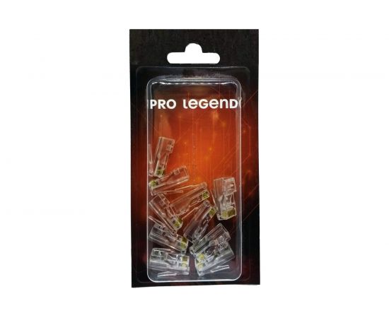 Разъем RJ45 Pro Legend категории 5е 8P8C 10шт PL1276 