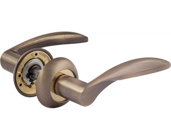 Дверная ручка НОРА-М 94А AL ст.бронза 15293 