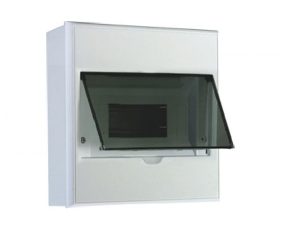 Распределительный навесной щит KRANZ на 8 модулей ЩРН-П-8 IP41 пластик KR-11-0308 