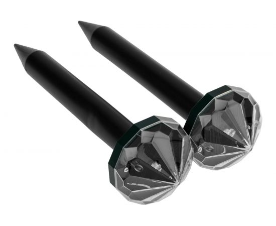 Набор отпугивателей кротов с садовым фонариком REXANT R20 2 шт. Кристалл 71-0077 – изображение 2