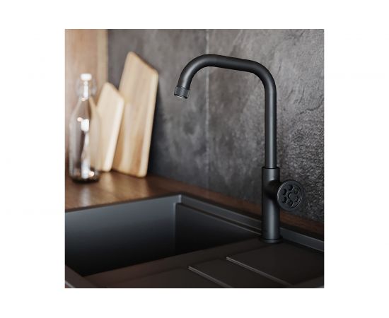 Смеситель для кухни IDDIS Grange черный GRABL00i05 – изображение 2