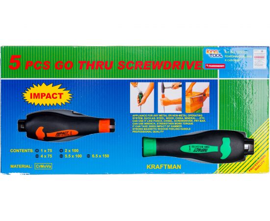 Комбинированные силовые отвертки 5шт СТАНКОИМПОРТ SD9915 – изображение 2