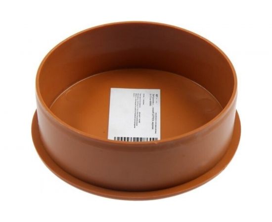 Заглушка РемоКолор наружная канализация, рыжая, 110 мм 139-143 – изображение 2