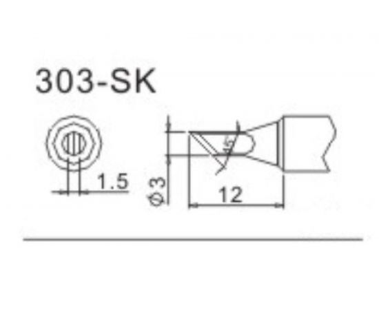 Насадка паяльная QUICK 303-SK – изображение 2