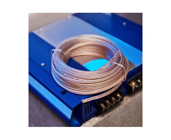 Акустический кабель REXANT 2х0,75 кв.мм прозрачный SILICON 01-6304-10 – изображение 3