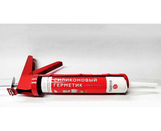 Герметик силиконовый белый SAMGRUPP 230 мл 16092 – изображение 3