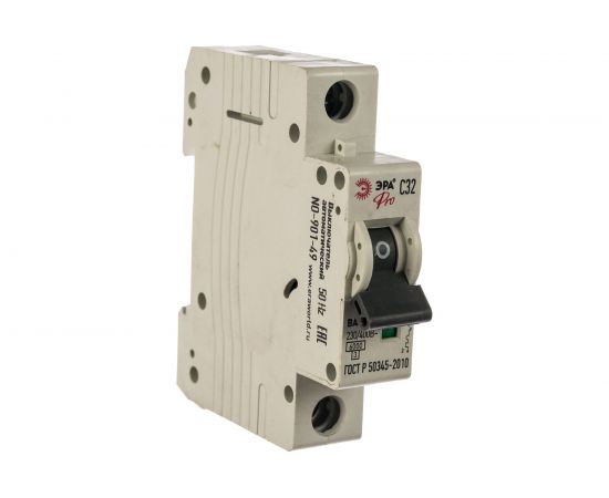 Автоматический выключатель ЭРА NO-901-49 ВА47-63 1P 32А кривая C Б0031819 – изображение 3