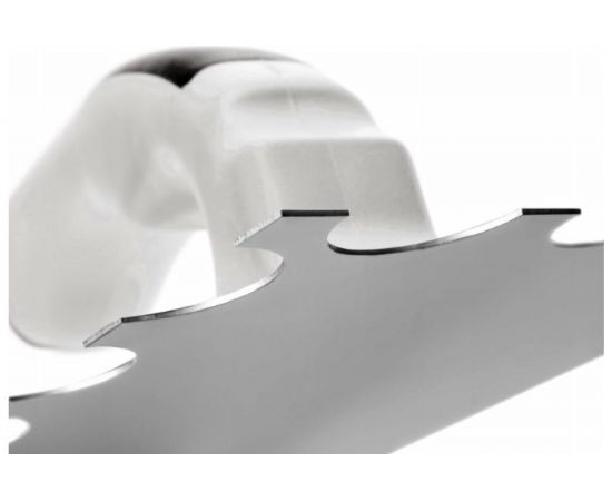 Гребёнка из нержавеющей стали COMENSAL ПРОФИ пластиковая ручка 130х270 зуб U 347-00 – изображение 3