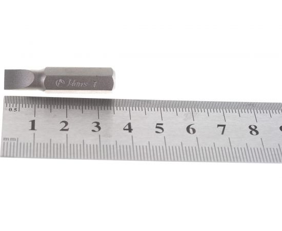 Бита шлицевая короткая (SL 7; 5/16"") Hans 012-4M07 – изображение 5