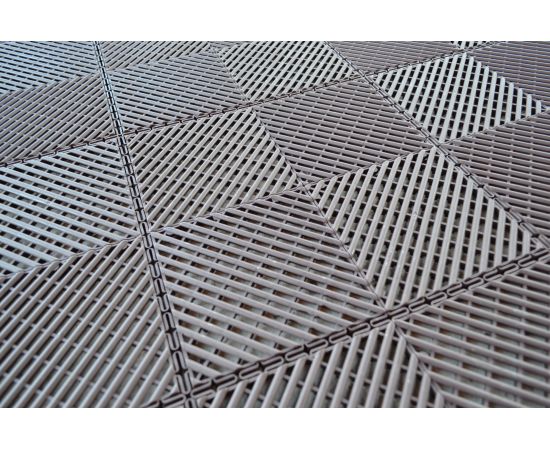 Модульное напольное покрытие ПластФактор City Ral 8025 в комплекте 9 шт. 4630027111647 – изображение 5