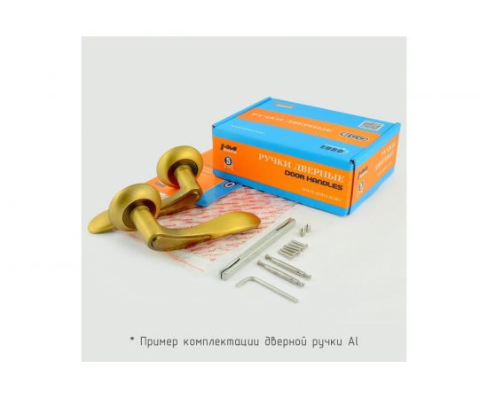 Дверная ручка НОРА-М 94А AL ст.бронза 15293 – изображение 6