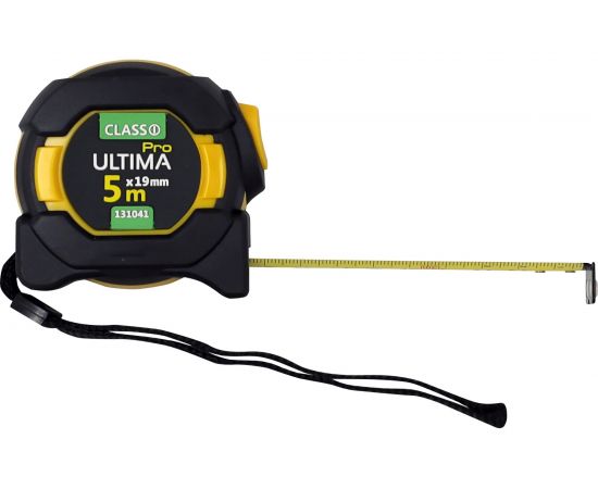 Рулетка ULTIMA 5 м х 19 мм, автоматическая фиксация, магнит, 131041 