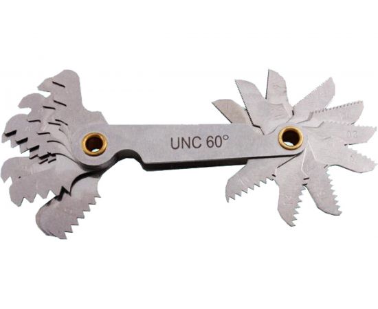 Набор резьбовых шаблонов CNIC для дюймовой резьбы UNC 60гр из 21шт. 4-64 38499 